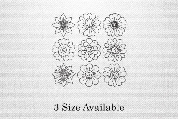 Floral Outline Set